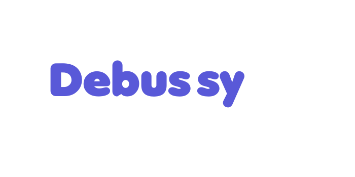 Debussy Font Download