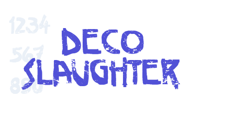Deco Slaughter-font-download