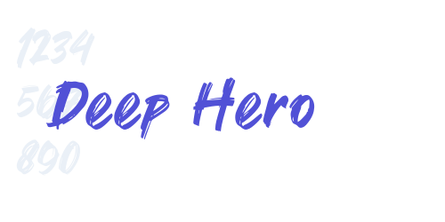 Deep Hero-font-download