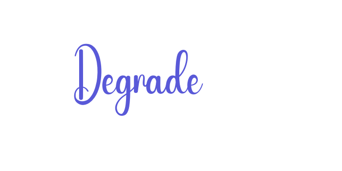 Degrade Font Download