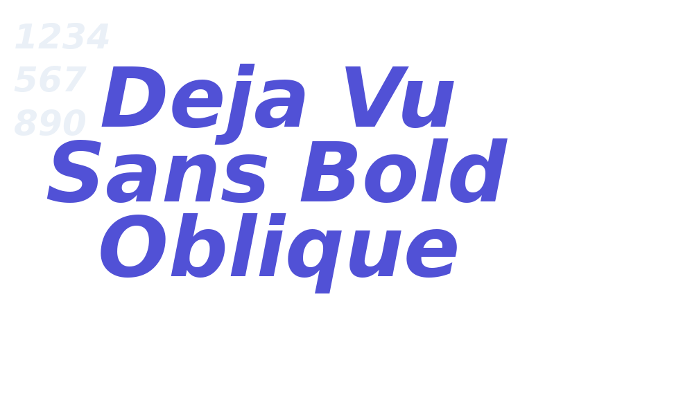 Deja Vu Sans Bold Oblique-font-download