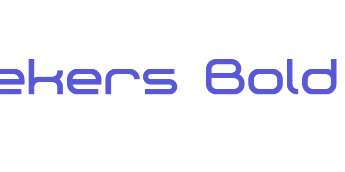 Dekers_Bold Font