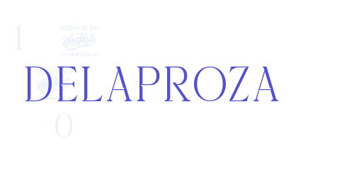 Delaproza-font-download