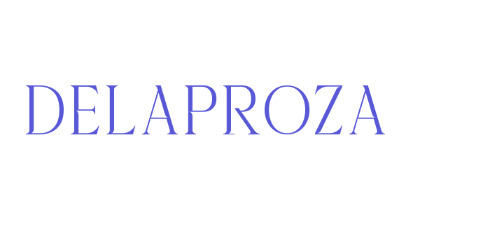 Delaproza Font