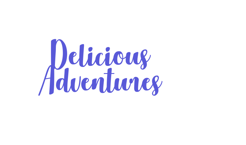 Delicious Adventures Font