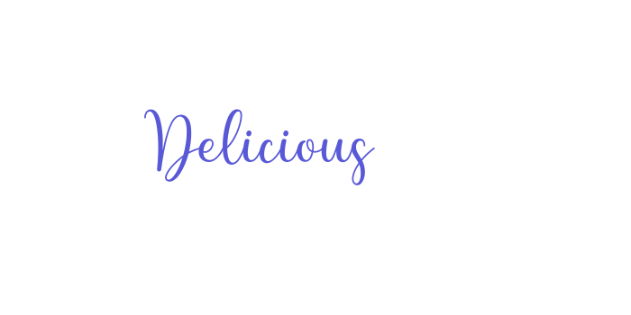 Delicious Font Download