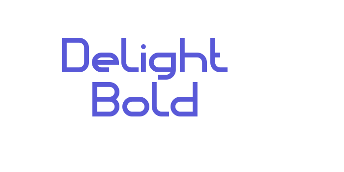 Delight Bold Font