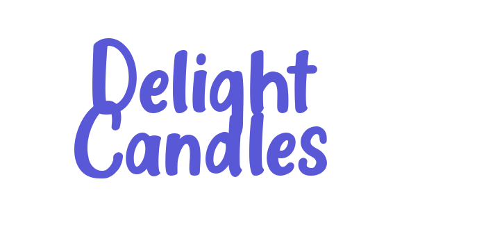 Delight Candles Font