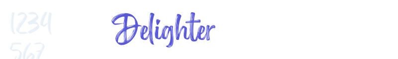 Delighter font