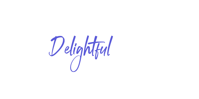 Delightful Font Download