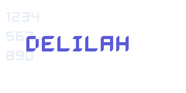 Delilah font free