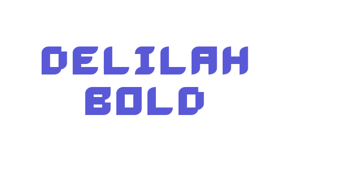 Delilah Bold Font Download