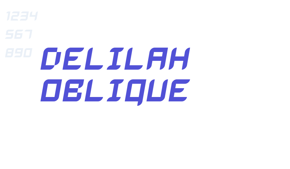 Delilah Oblique-font-download