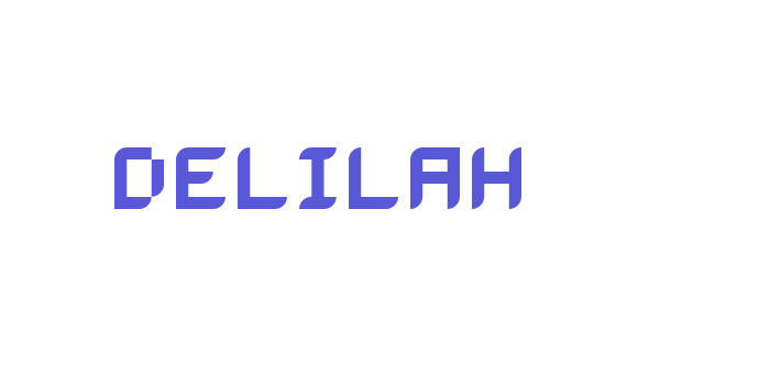 Delilah Font Download