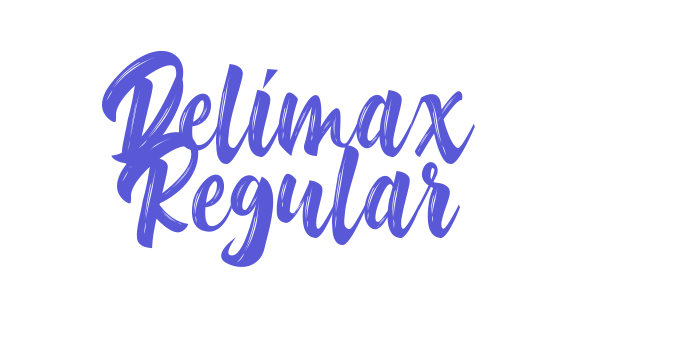 Delimax Regular Font Download