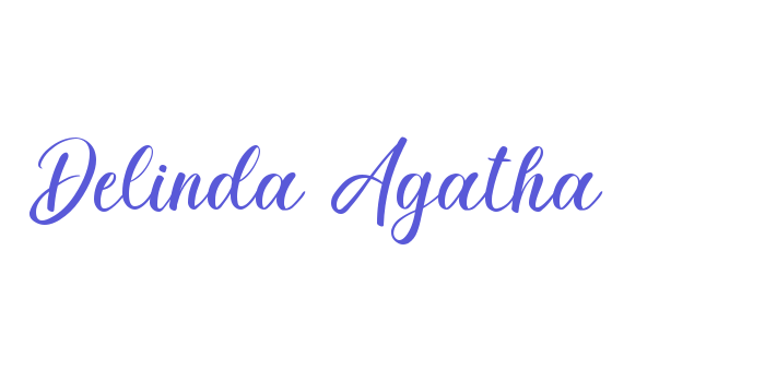 Delinda Agatha Font