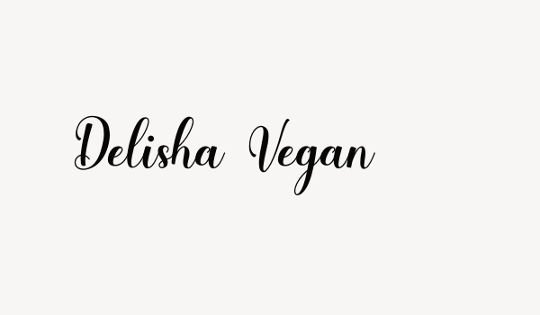 Delisha Vegan Font