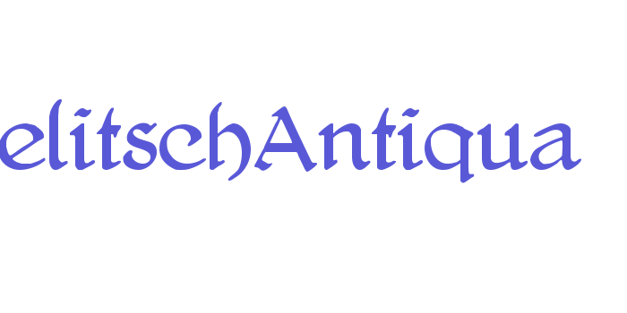 DelitschAntiqua Font Download