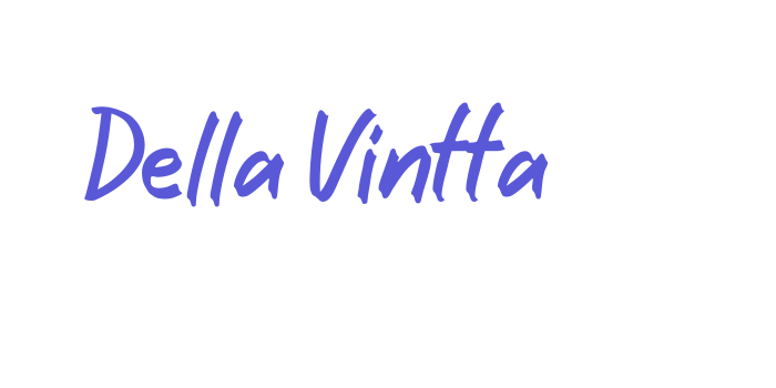 Della Vintta Font Download