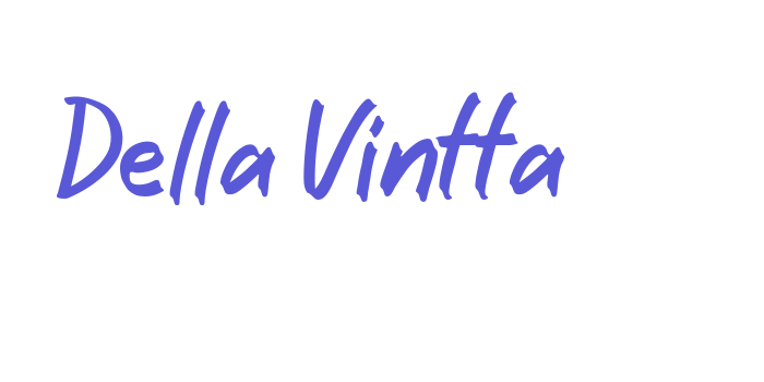 Della Vintta Font