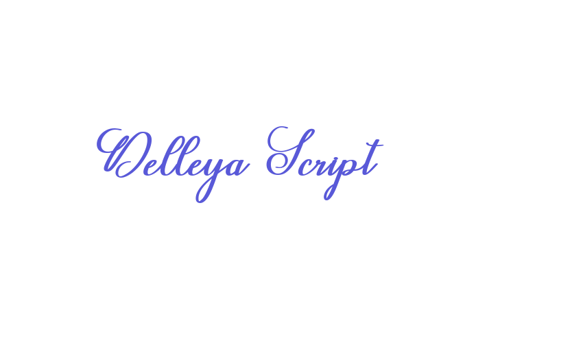 Delleya Script Font Download