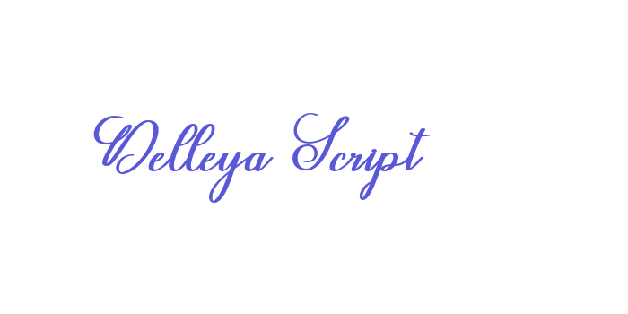 Delleya Script Font Download