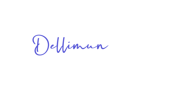 Dellimun Font