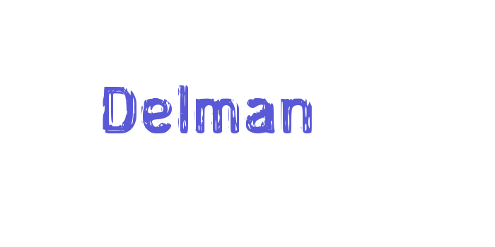 Delman Font Download