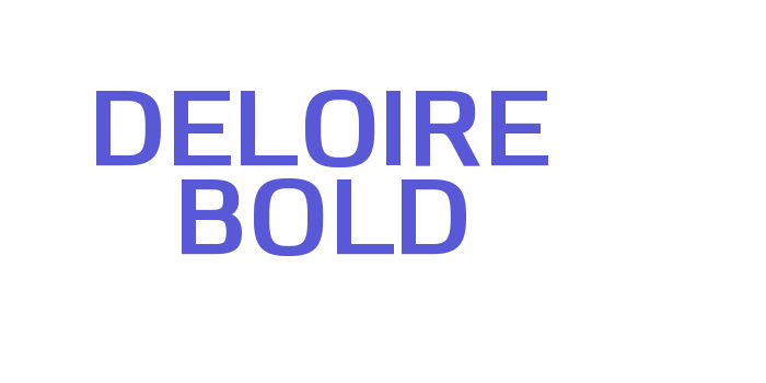 Deloire Bold Font Download