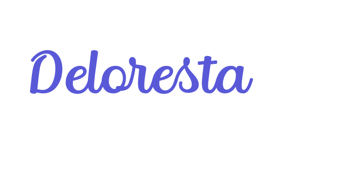 Deloresta Font Download