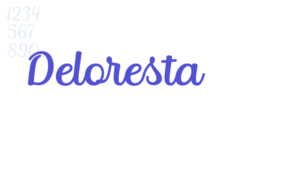 Deloresta-font-download