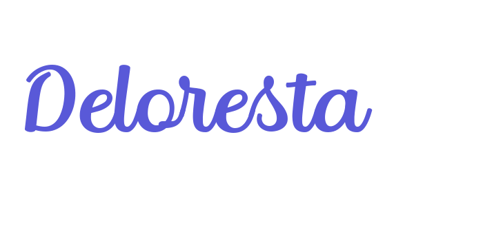 Deloresta Font