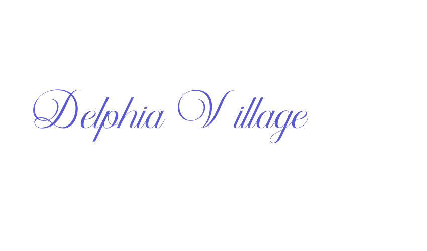 Delphia Village Font Download