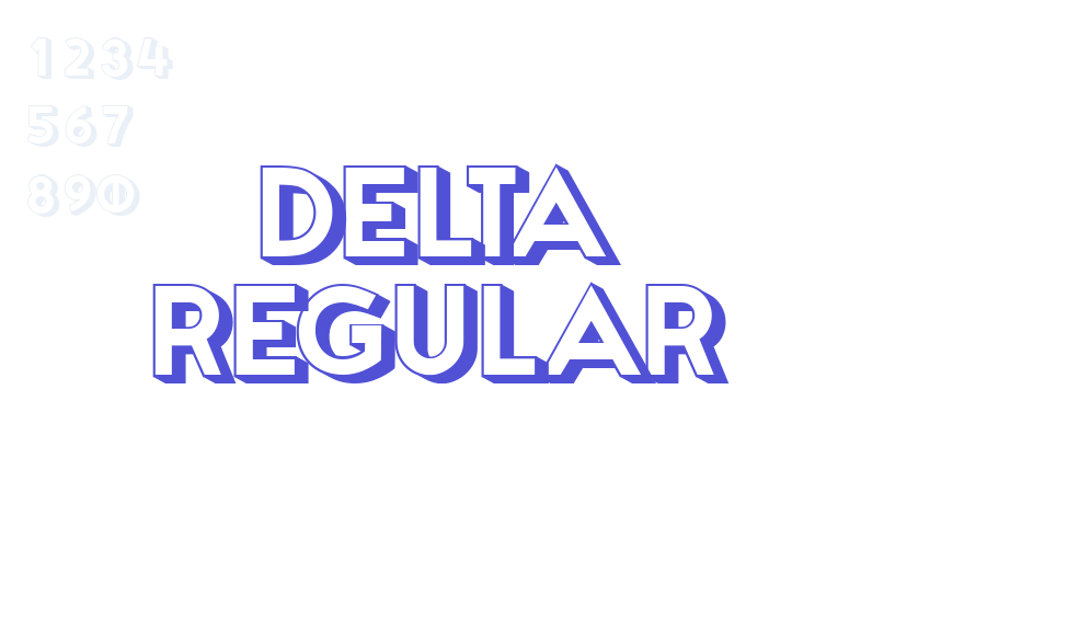 Delta Regular-font-download