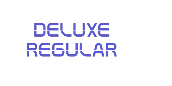 Deluxe Regular Font Download