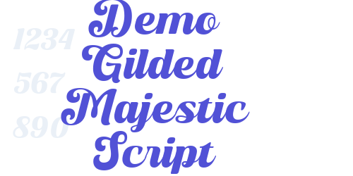 Demo Gilded Majestic Script-font-download