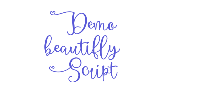 Demo beautifly Script Font Download