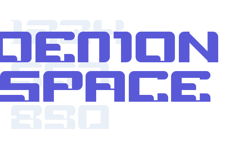 Demon Space Font Download