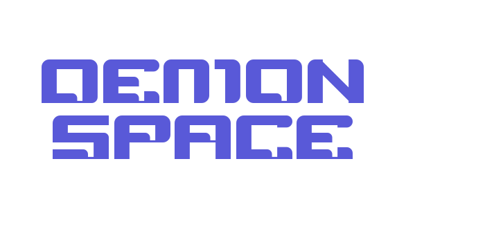 Demon Space Font Download