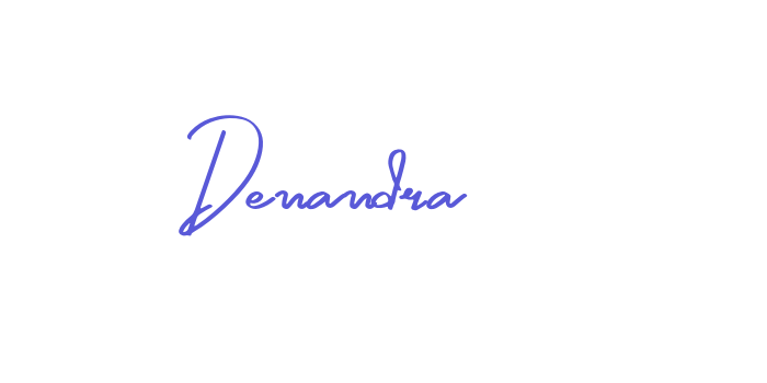 Denandra Font Download