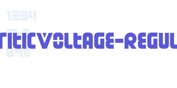 DendriticVoltage-Regular font free