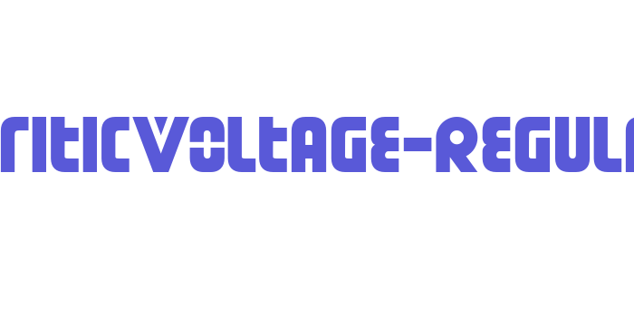 DendriticVoltage-Regular Font Download