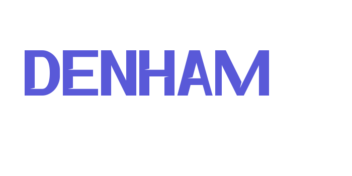 Download Denham Font