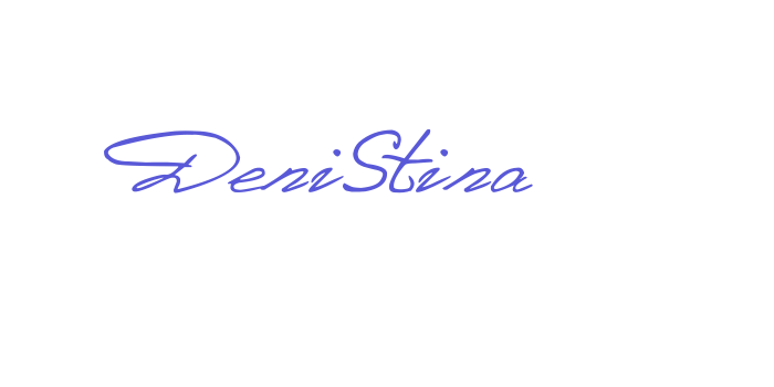 DeniStina Font Download