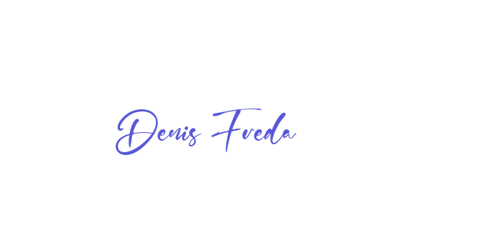 Denis Freda Font Download