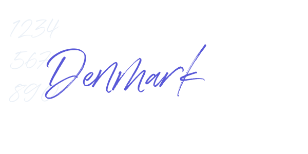 Denmark font free