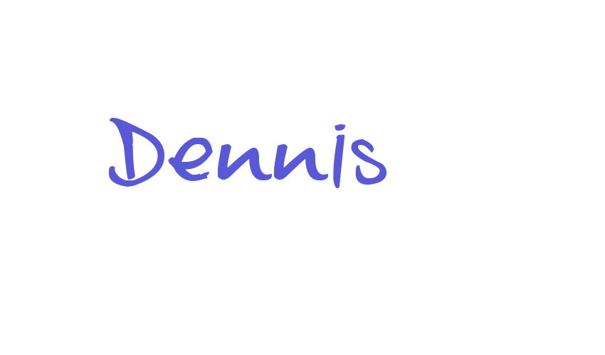 Dennis Font Download