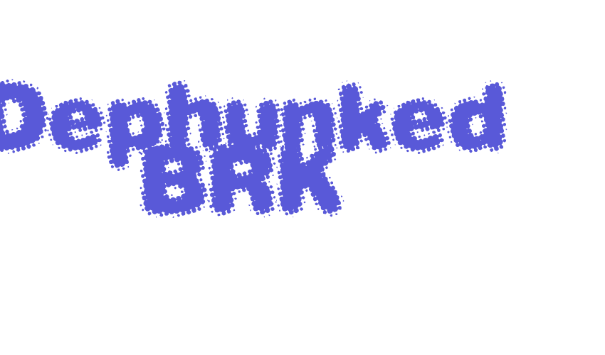 Dephunked BRK Font Download