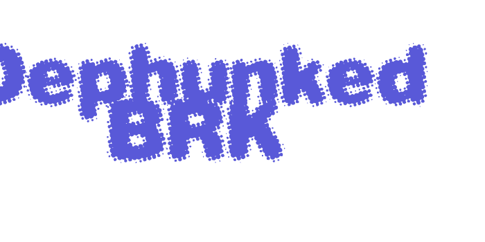 Dephunked BRK Font Download