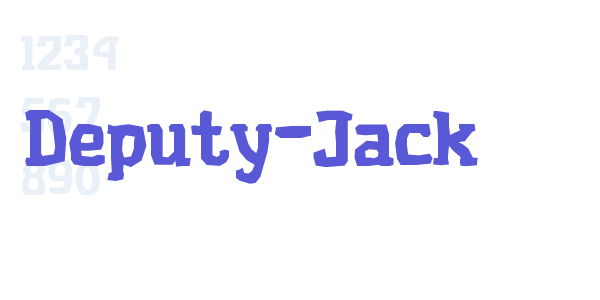 Deputy-Jack font free